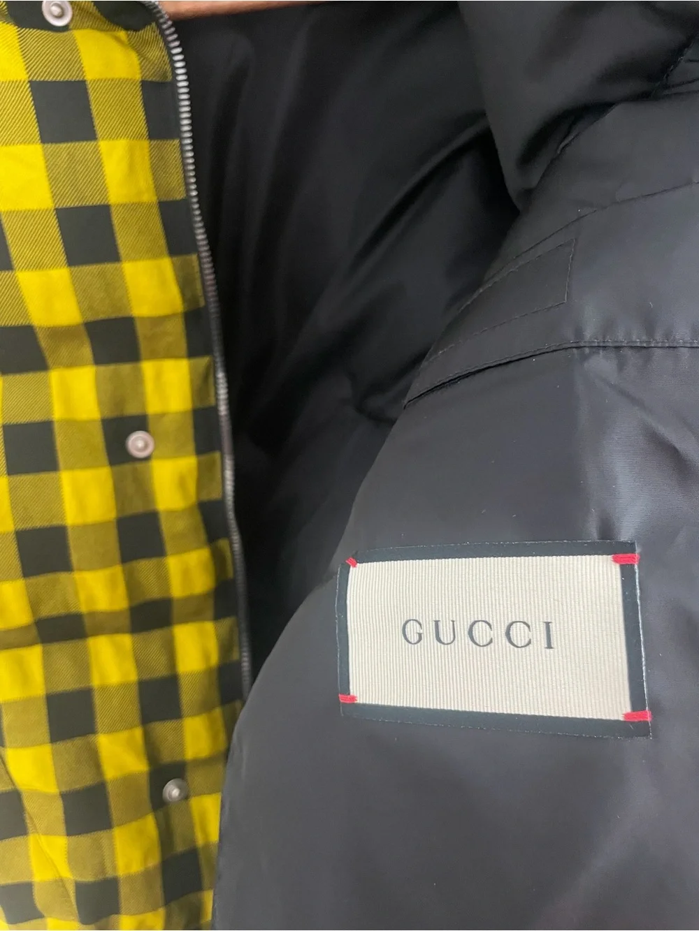 Gucci ‘Guccy’ Mystic Cat Puffer Jacket